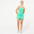 Women's Slim-Fit Crew Neck Fitness Tank Top - Foam Green