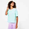 T-Shirt Damen Loose - 520 pastellgrün 