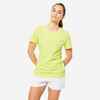 T-Shirt Damen - Essentials 500 gelb