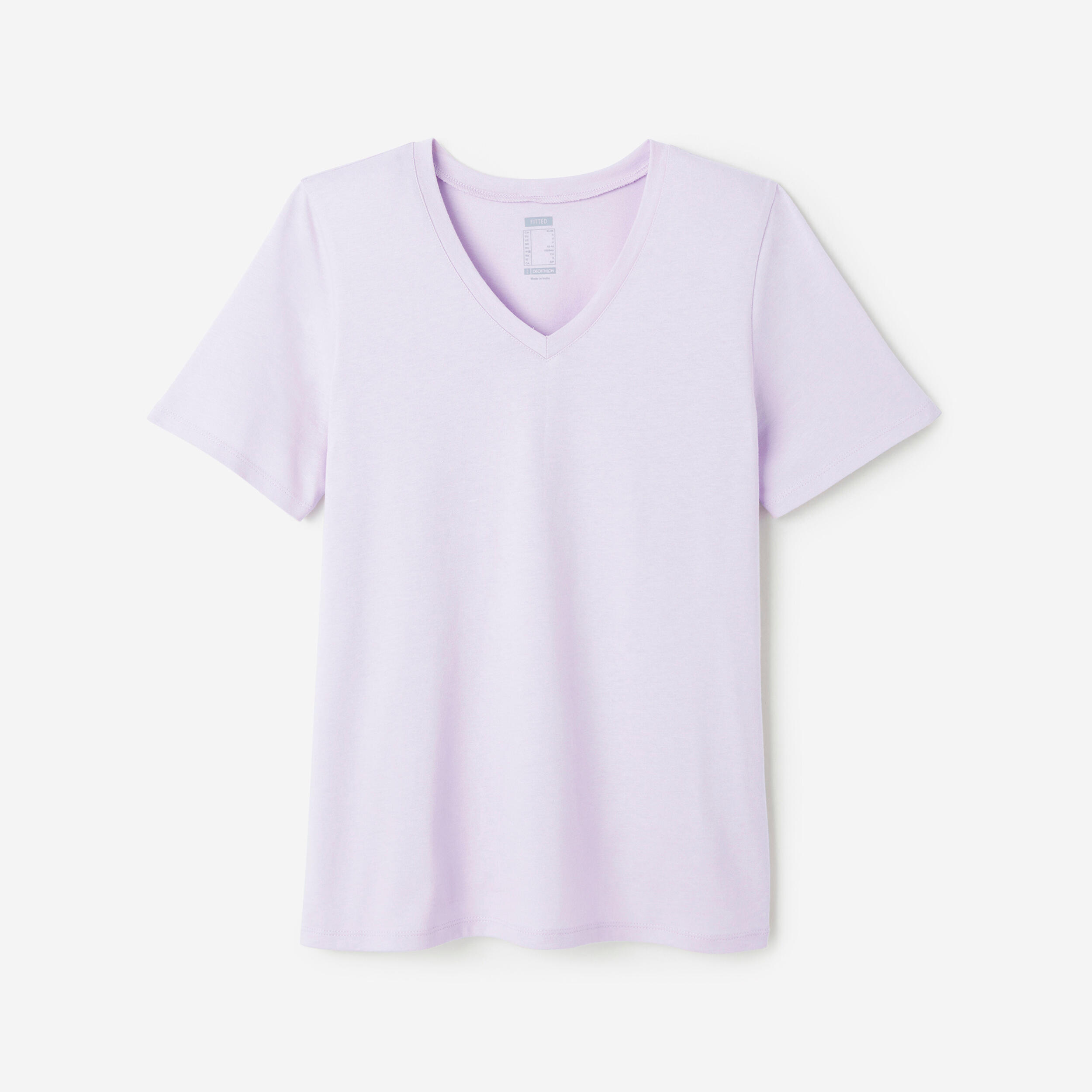 Women’s V-Neck T-Shirt - 500 - DOMYOS