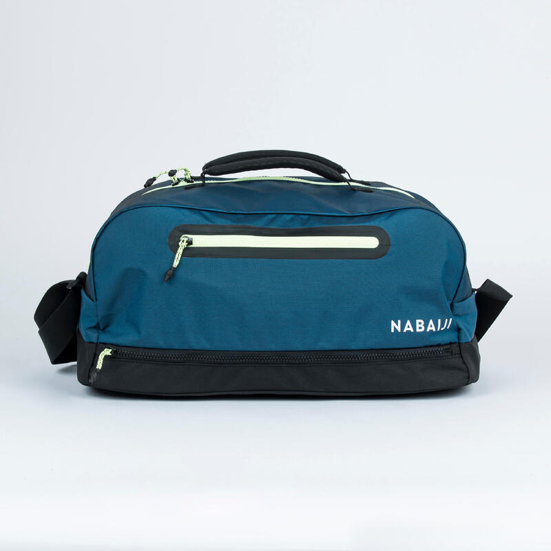 Geantă de piscină Duffle bag 27L 3 compartimente Albastru-Negru