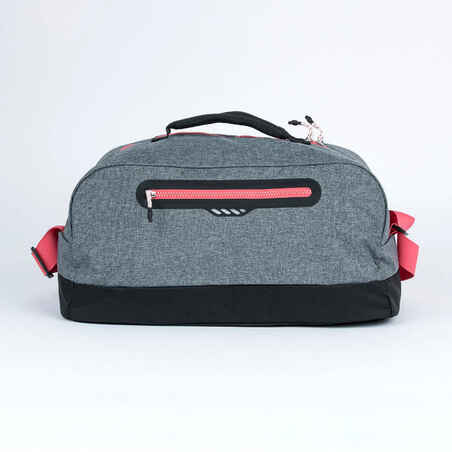 SWIM BAG DUFFLE 27 L PINK GREY