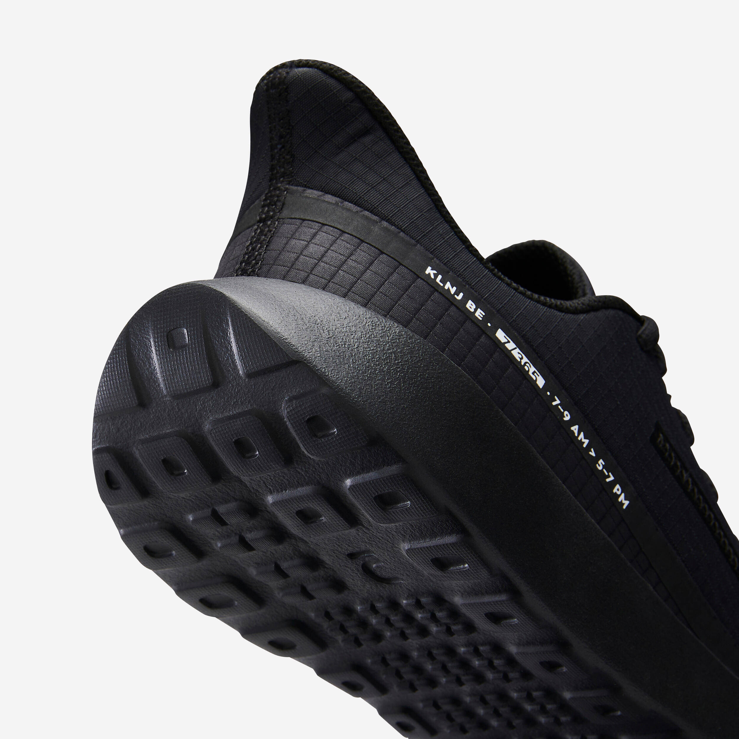 Men Trainer Walking Shoes, Comfortable Fit, Anti-Slip Sole, KLNJ BE D - Black -  5