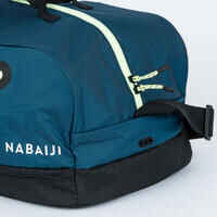 Pool bag duffle bag 27L 3 compartments, blue black
