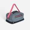 Pool bag duffle bag 27L 3 compartments, grey pink