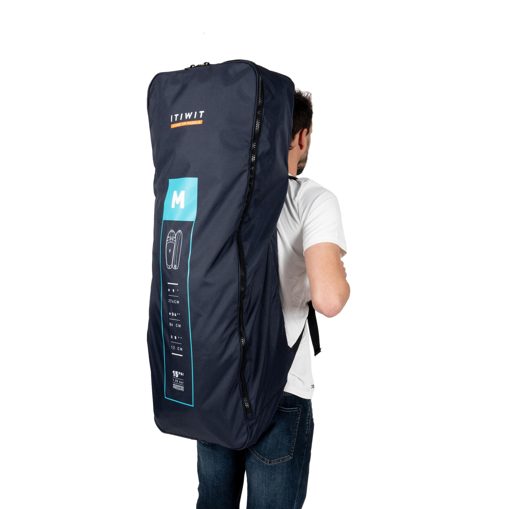 Second Life Inflatable standup paddleboard size M (9'/34"/5") 1