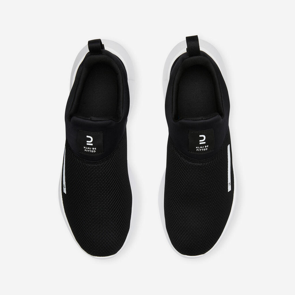 Pánska obuv Be Fitted na chôdzu čierna