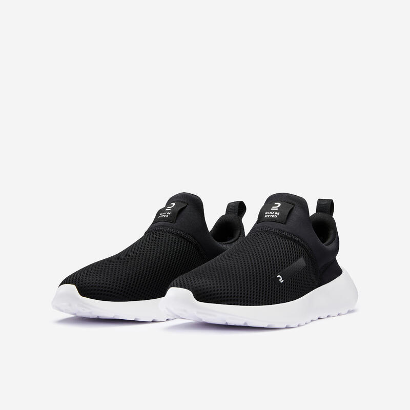 WOMEN'S KLNJ BE FITTED WALKING TRAINERS - BLACK