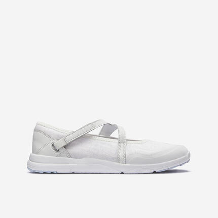 BALLERINES DE MARCHE URBAINE FEMME PW 160 BR'EASY GRIS