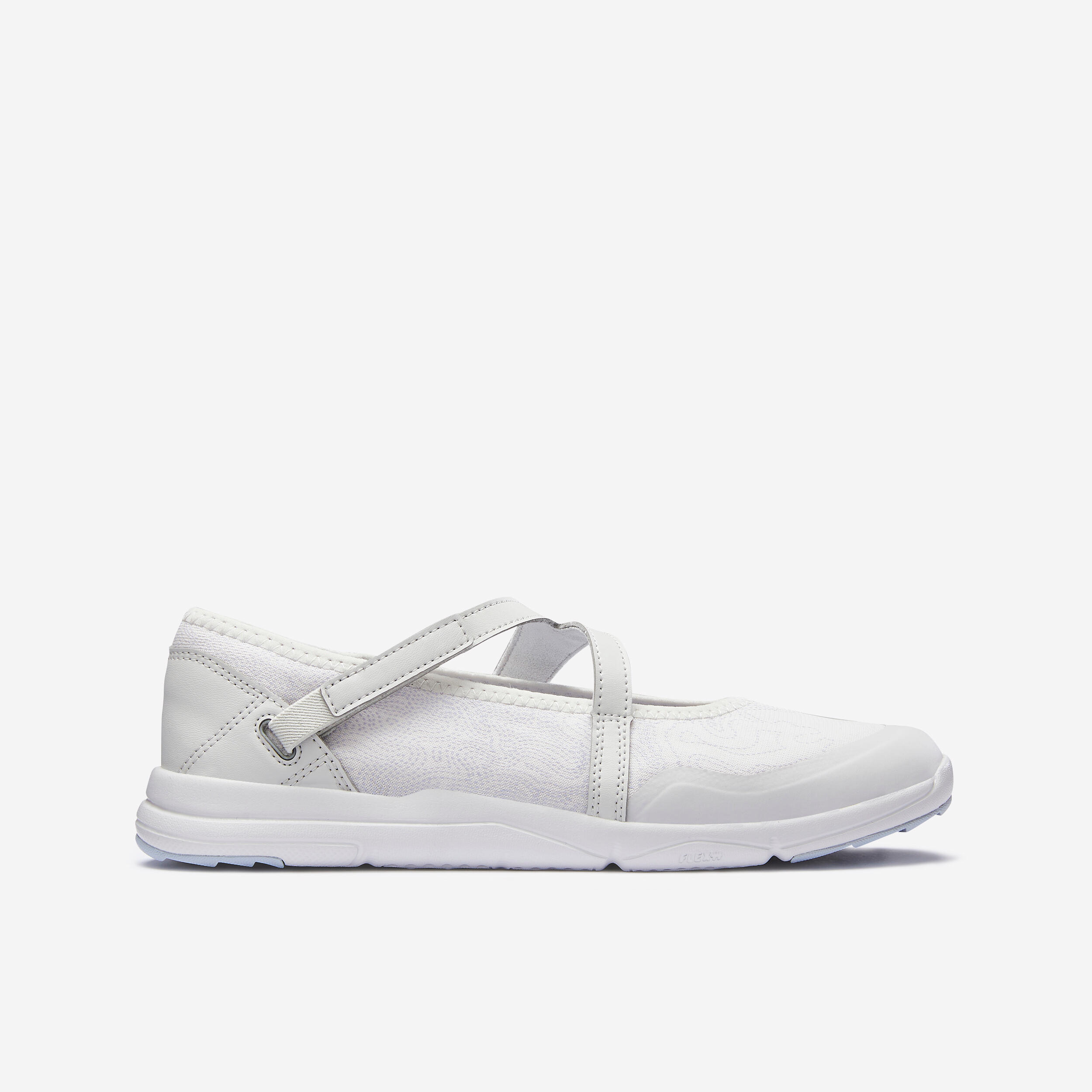 Decathlon - Ballerines De Marche Urbaine Femme Pw 160 Br'easy Gris - Chaussures De Sport - Marche - - 41 - Decathlon