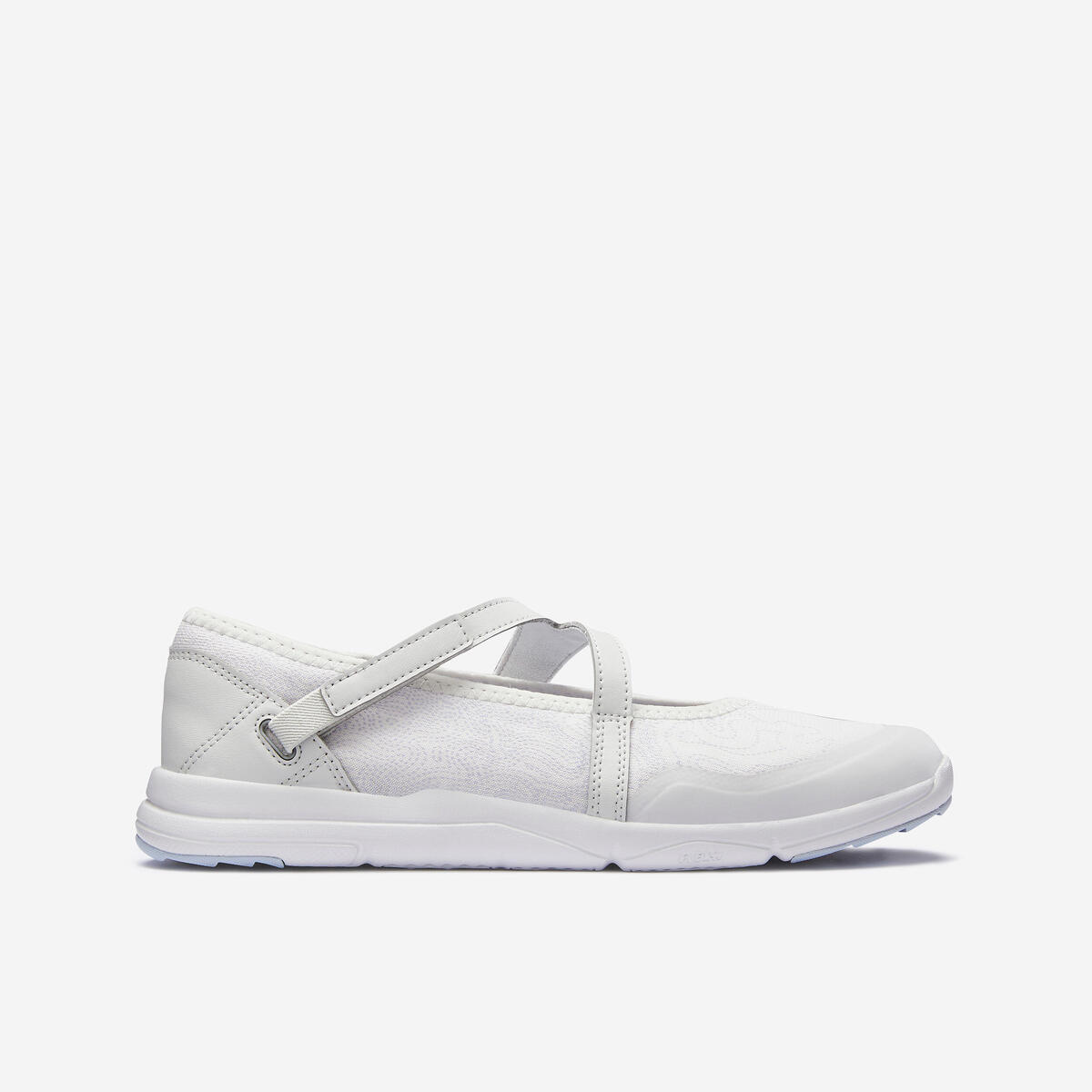 BALLERINES DE MARCHE URBAINE FEMME PW 160 BR'EASY GRIS