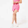 Shorts Damen Frottee - neonrosa 