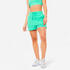 Women's Fitness Cotton Shorts 520 with Pocket - Mint Green