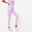 Fitness legging voor dames 520 paars