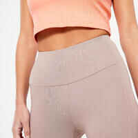 Women's Shaping 7/8 Fitness Leggings 520 - Frosted Brown