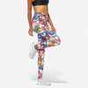 Women's Cotton Fitness Leggings - Multicolour