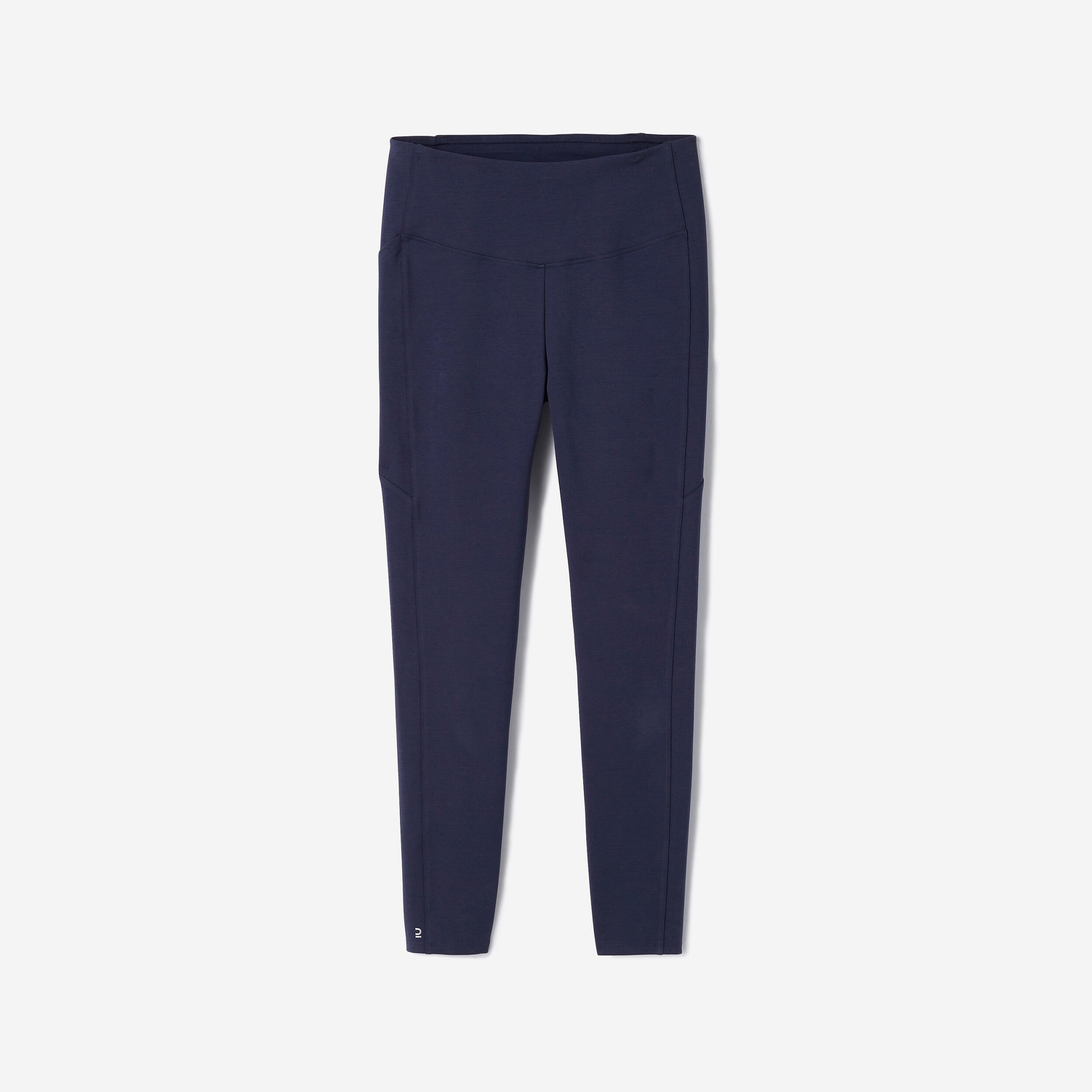 Legging de fitness taille haute femme, bleu acier 2/2