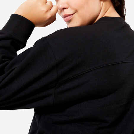 Women's Oversize Sweatshirt - Black