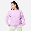 Sweat oversize femme - parme