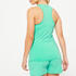 Women's Slim-Fit Crew Neck Fitness Tank Top - Foam Green