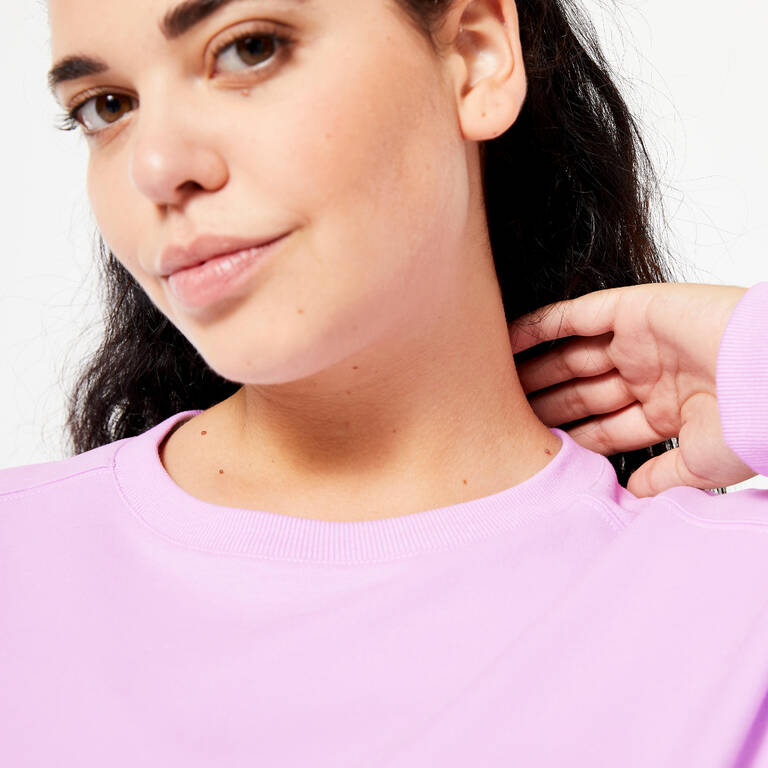 Women's Oversize Sweatshirt - Mauve