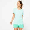 Women's Fitness T-Shirt 500 Essentials - Pastel Mint