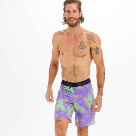 Men's Swim Shorts 19" - 900 tie dye green