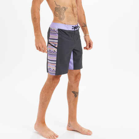 Vijoličaste plavalne kratke hlače 500