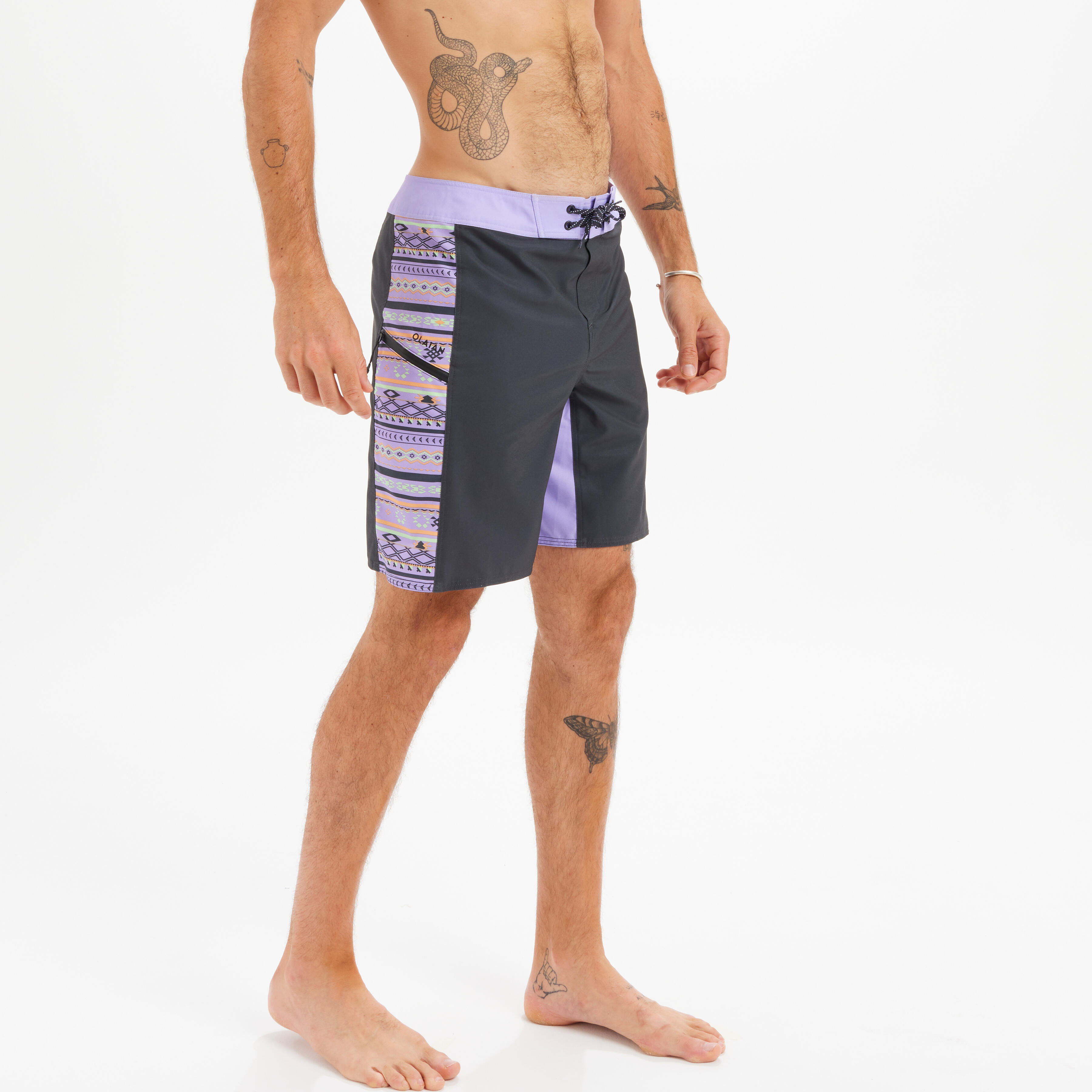 Banador Hombre 500 19 Archi Rojo Decathlon