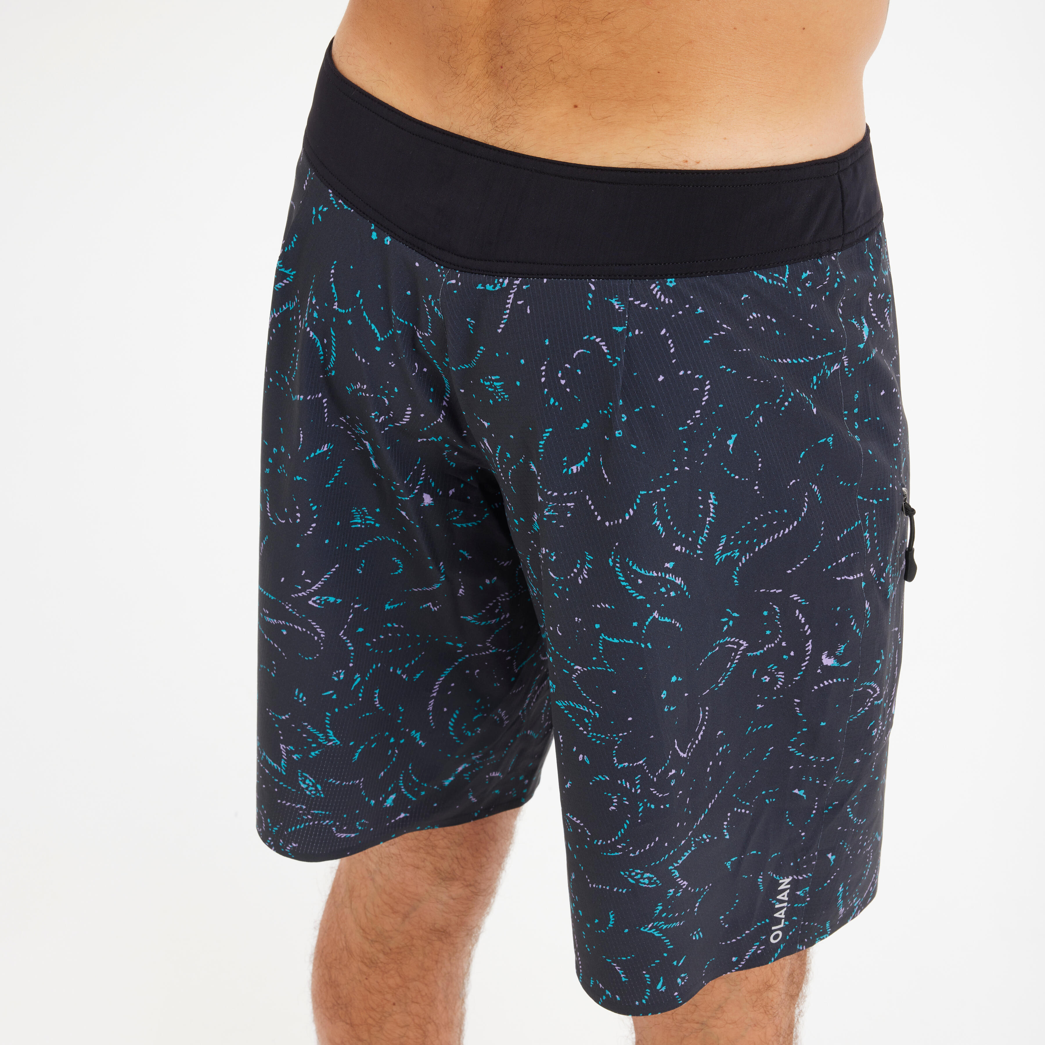 Surfboardshort standard 900 flat belt LUMOS BLACK