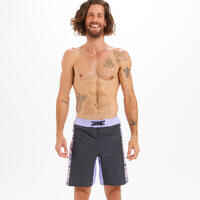 Boardshort surf 500 19" BLANKET PURPLE