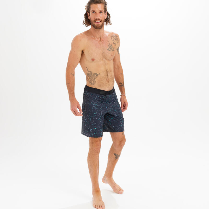 Surf boardshort standard 900 flat belt LUMOS BLACK