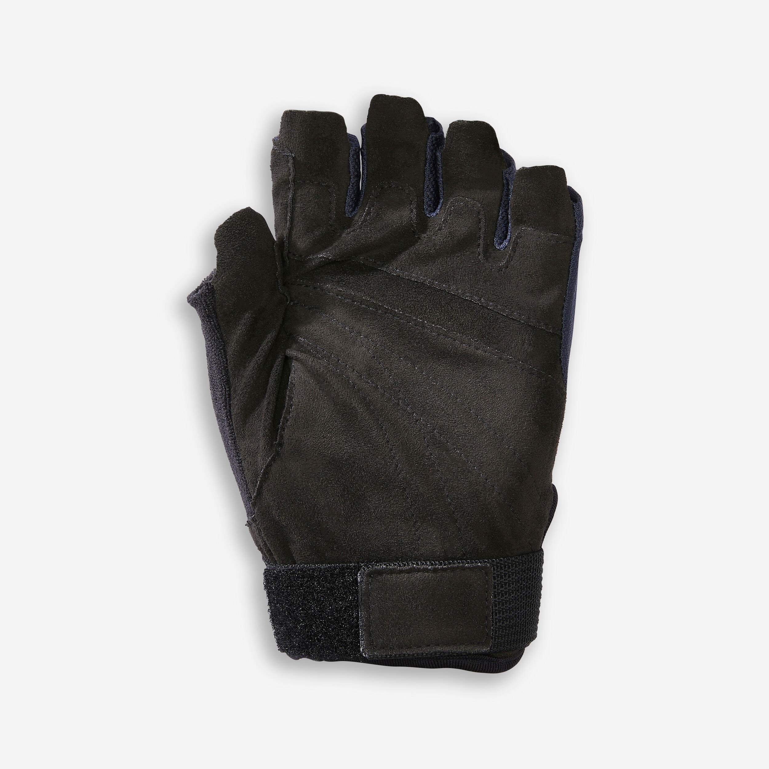 VINGERLOZE HANDSCHOENEN VOOR NORDICWALKINGSTOKKEN BLAUW/ZWART 5/7