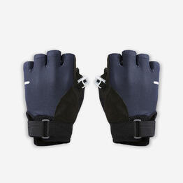 MITAINES POUR BÂTON DE MARCHE NORDIQUE BLEU/NOIR.
