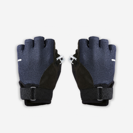 MITAINES POUR BÂTON DE MARCHE NORDIQUE BLEU/NOIR.