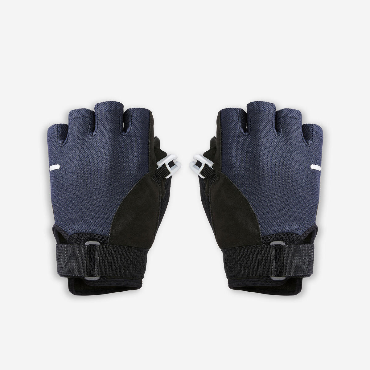 MITAINES POUR BÂTON DE MARCHE NORDIQUE BLEU/NOIR.