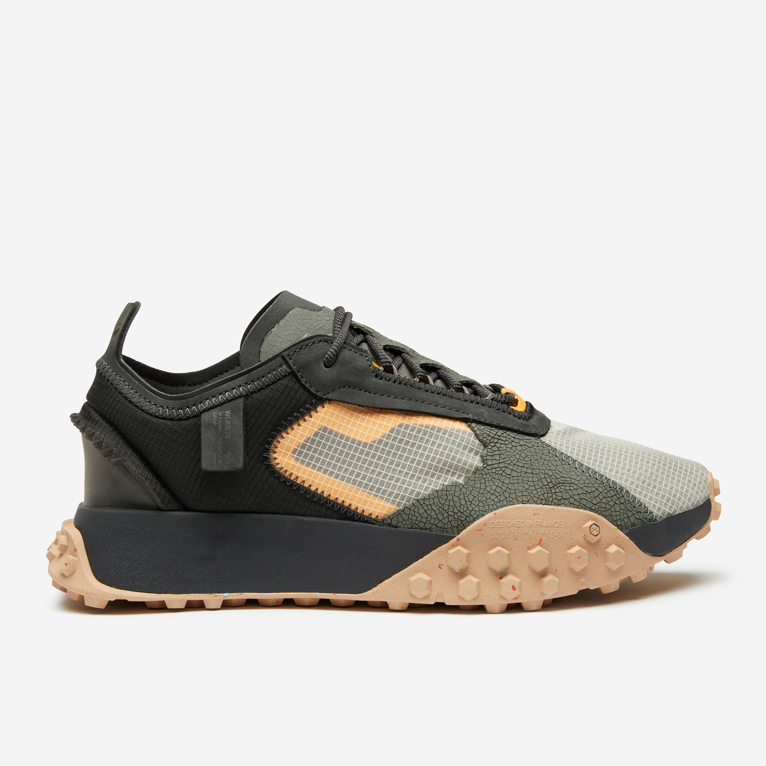 Wlkr 76 Trainers-black And Khaki