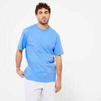 Camiseta Fitness 500 Essential Hombre Azul