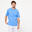 Fitness-T-shirt voor heren 500 Essentials blauw