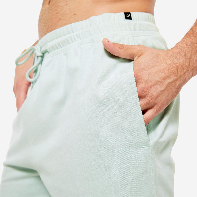 Pantalón Corto Fitness 500 Essential Hombre Verde