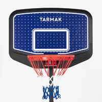 Kids Basketball Hoop In Blue/Black By Tarmak - 1.6m To 2.2m