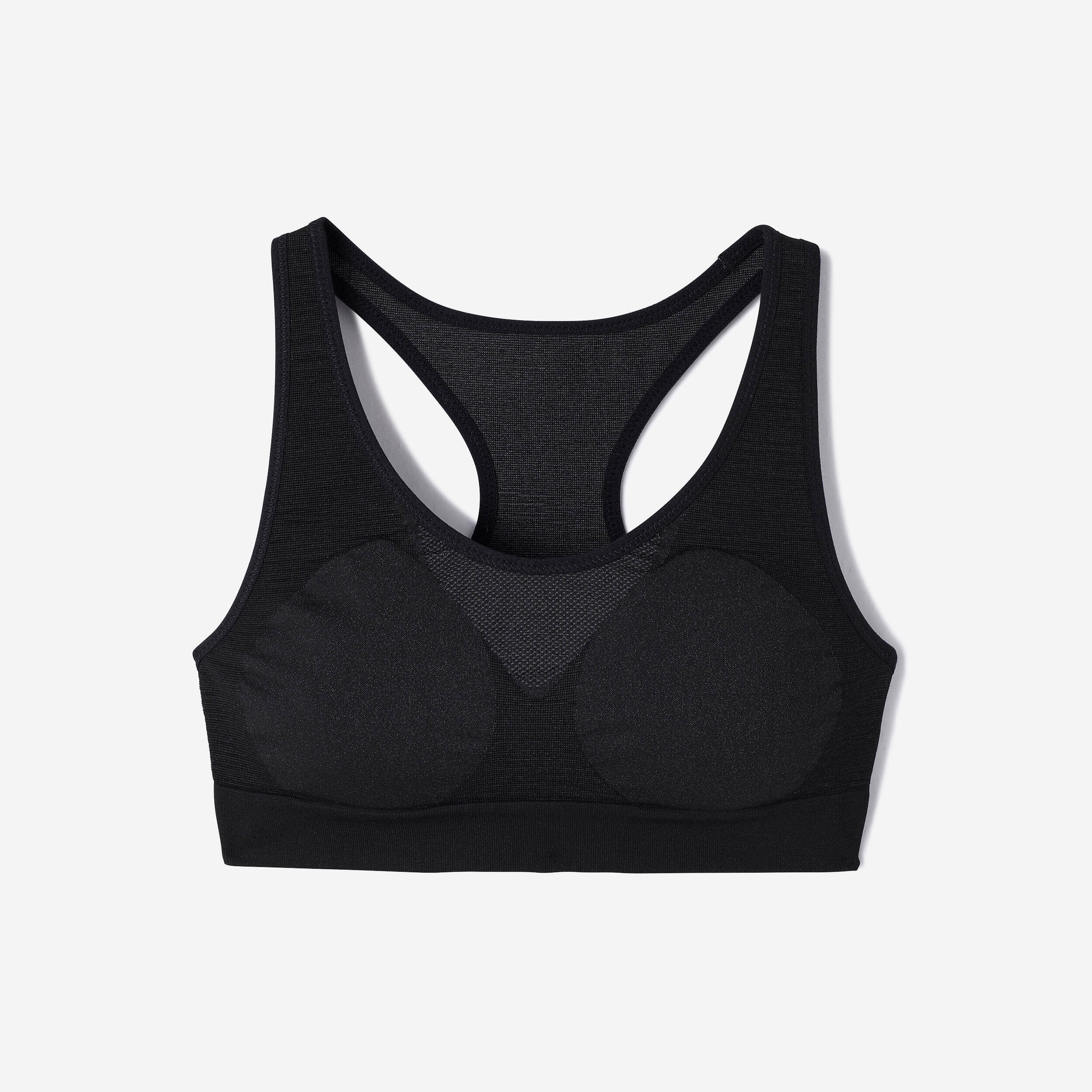 Sport Bra Medium Support for Running - Black -  3