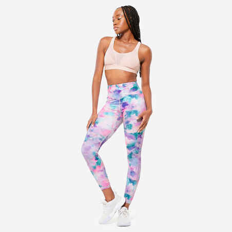 Women's High Support Convertible Strap Sports Bra - Light Pink
