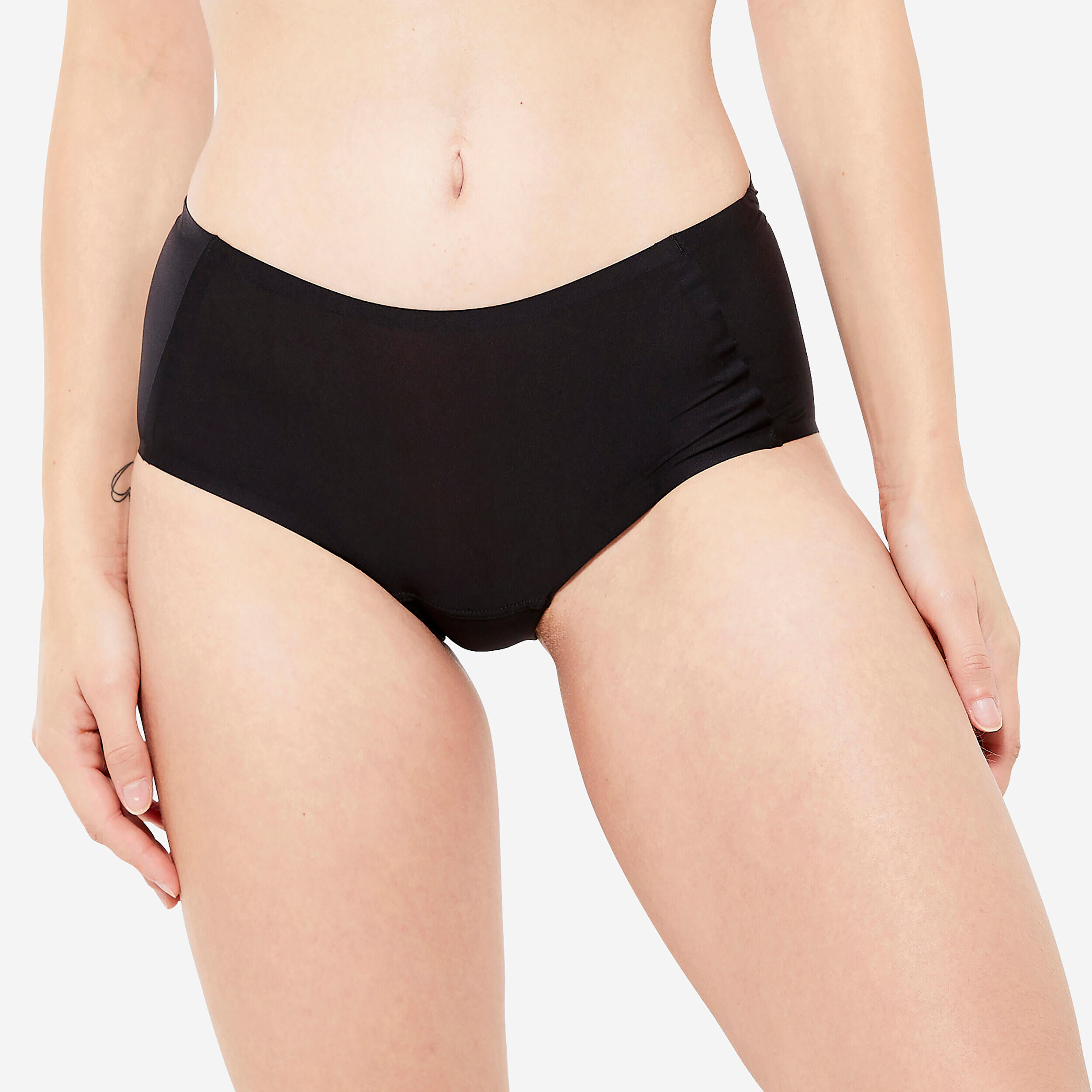 KALENJI Women's Second Skin Boxers - Black