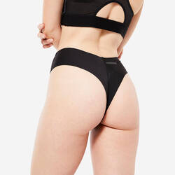 Women's Invisible Thong - Black