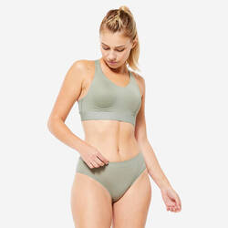 Women's Seamless Briefs Tri-Pack - Black/Quartz/Sage Grey