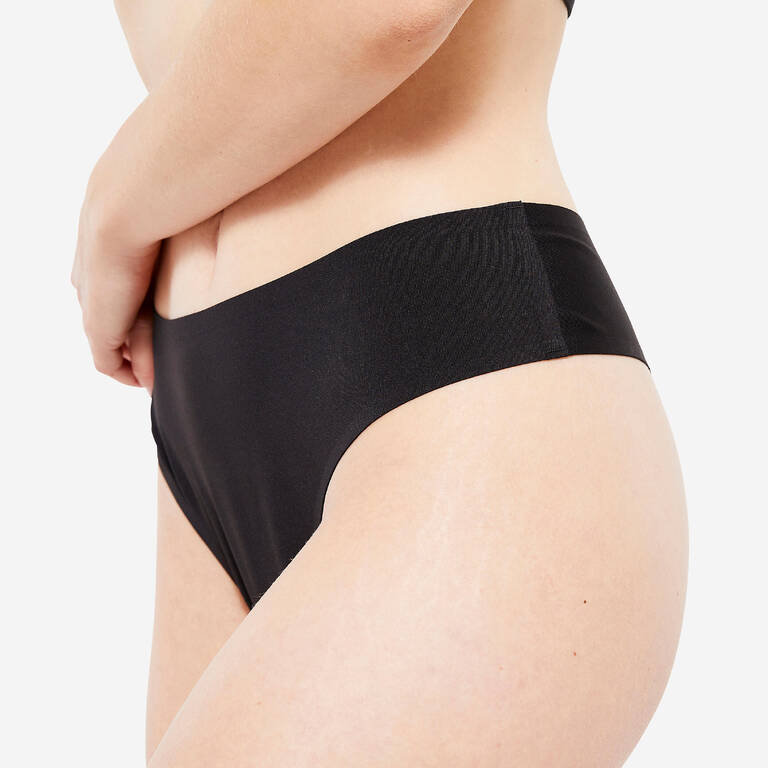 Women's Invisible Thong - Black