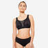 Sports Bra High Support for Running - Black
