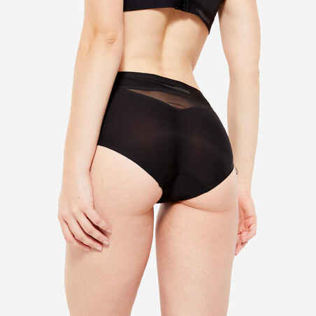 Women's Invisible Boxers - Black