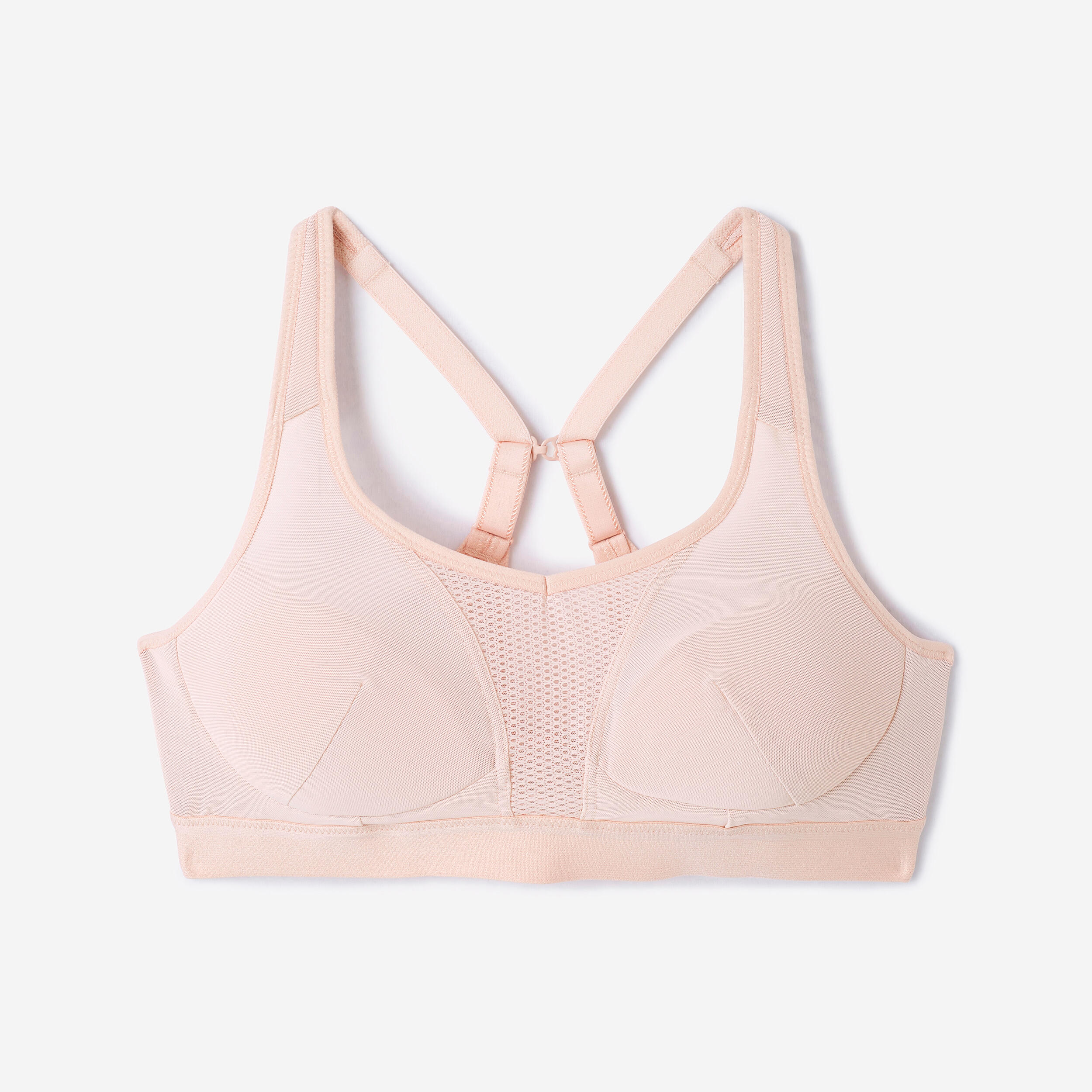 Domyos By Decathlon Pink Workout Bra-Full Coverage Heavily Padded 8643064  Price in India, Full Specifications & Offers